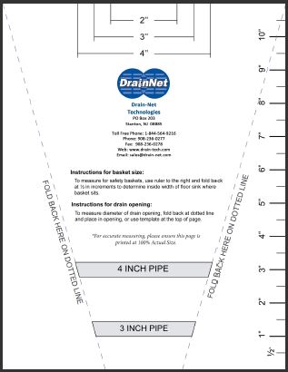 how to measure a floor drain - guide for restaurants