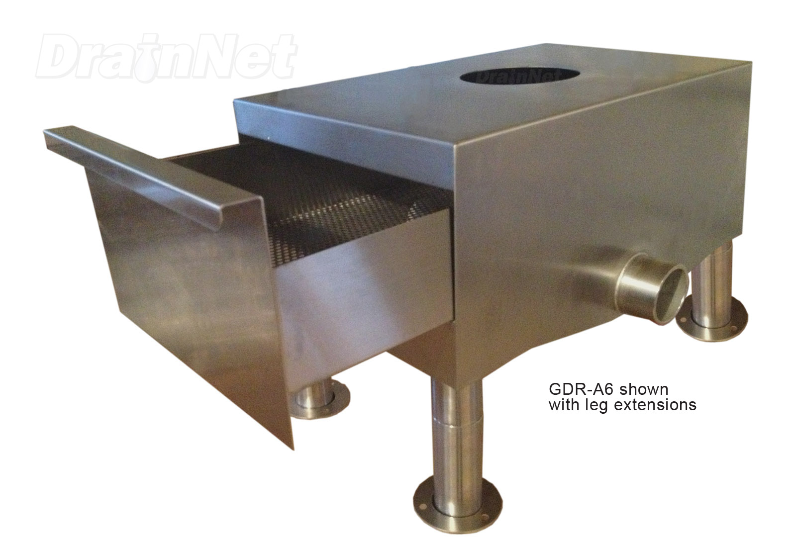 A6 Flat Strainer for under kitchen sink wet waste removal similar to FS1