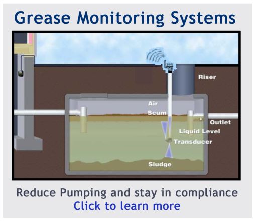 grease_monitoring_system_banner GreaseWatch 3 - Grease & Sludge Monitor for Tanks, Traps & interceptors - Drain-Net