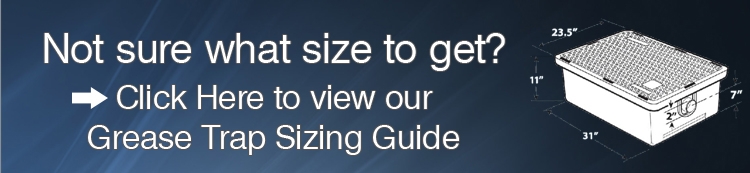 Grease Trap Sizing Help