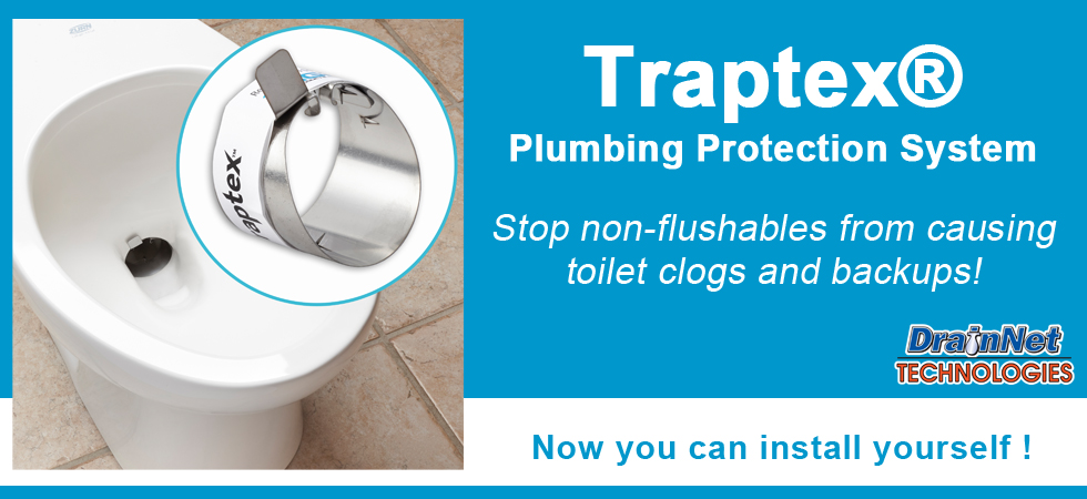 drain-nethomepageslideshowbanner-traptex2 8" Floor Sink Basket with Flange and Grate that stops all drain clogs - Drain-Net