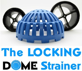 locking dome strainer