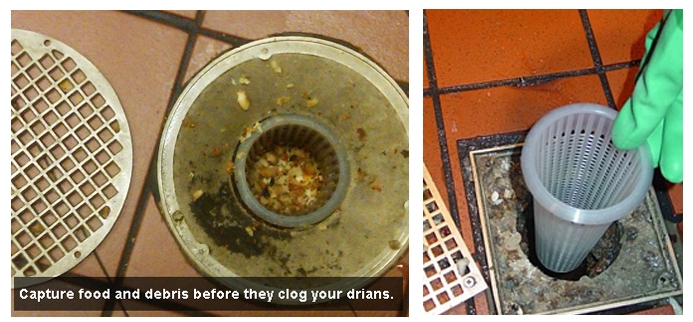 Plastic Floor Drain Strainer to prevent 