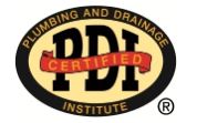 Grease Trap PDI certification
