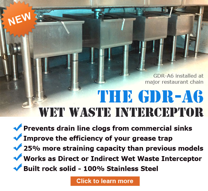 Garbage Disposal Replacement Units for Restaurants & Commercial Kitchens