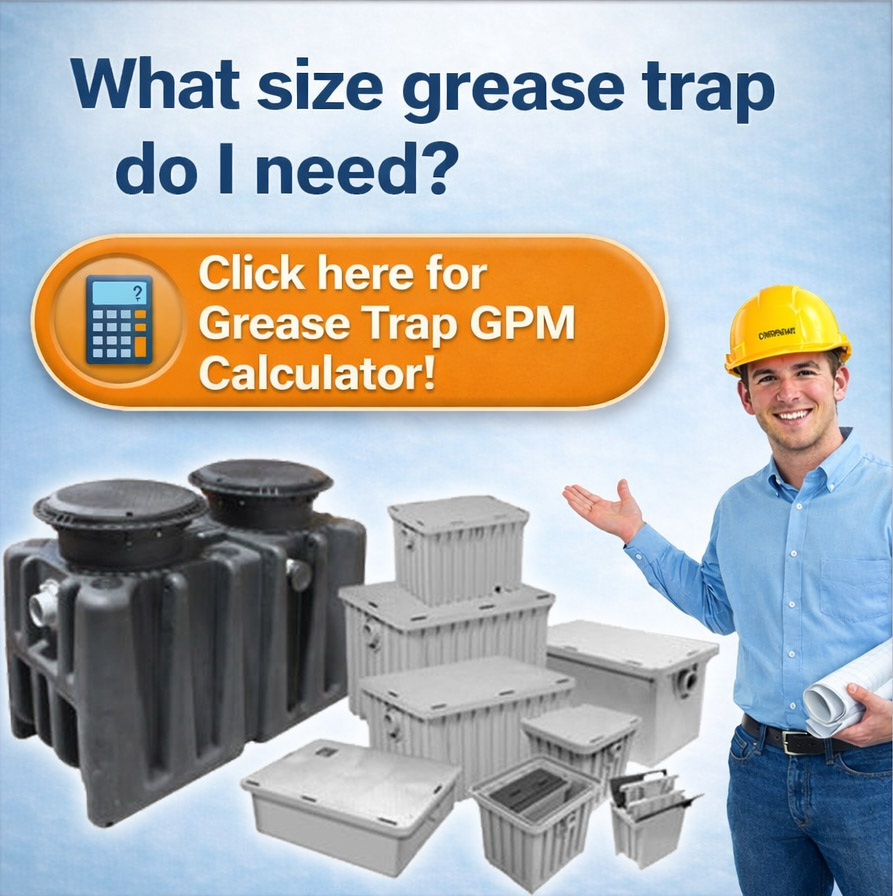 what size grease trap do i need 2026 banner