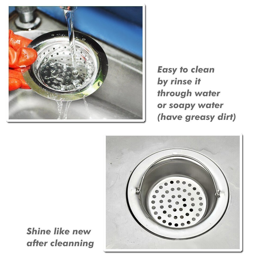 sink strainer to collect debris