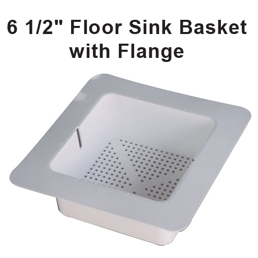 6 5 Floor Sink Strainer Basket With Flange