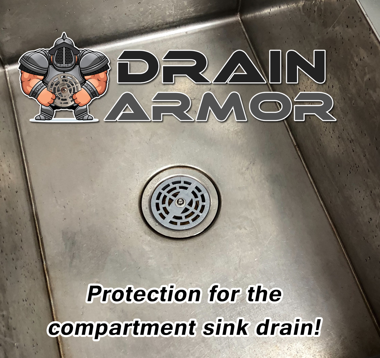 Drain Armor 3 5 Locking Sink Strainer Works With All Sink Drains