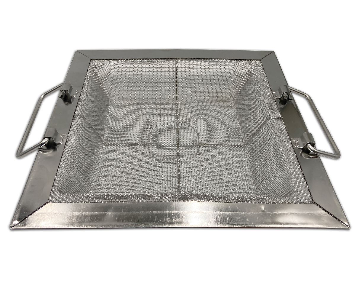 Square floor shop drain strainer basket