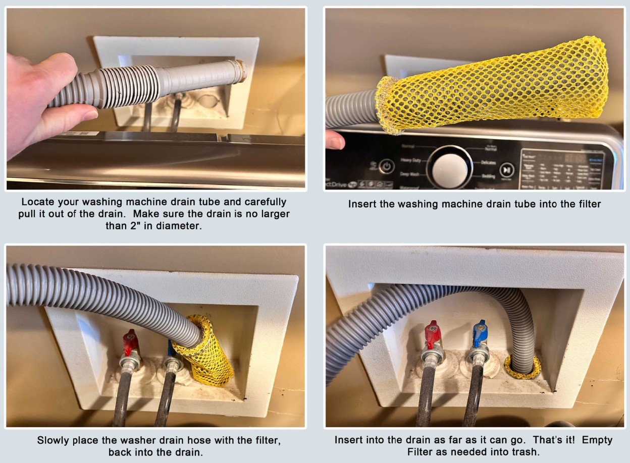 Washing Machine Lint Strainer that won