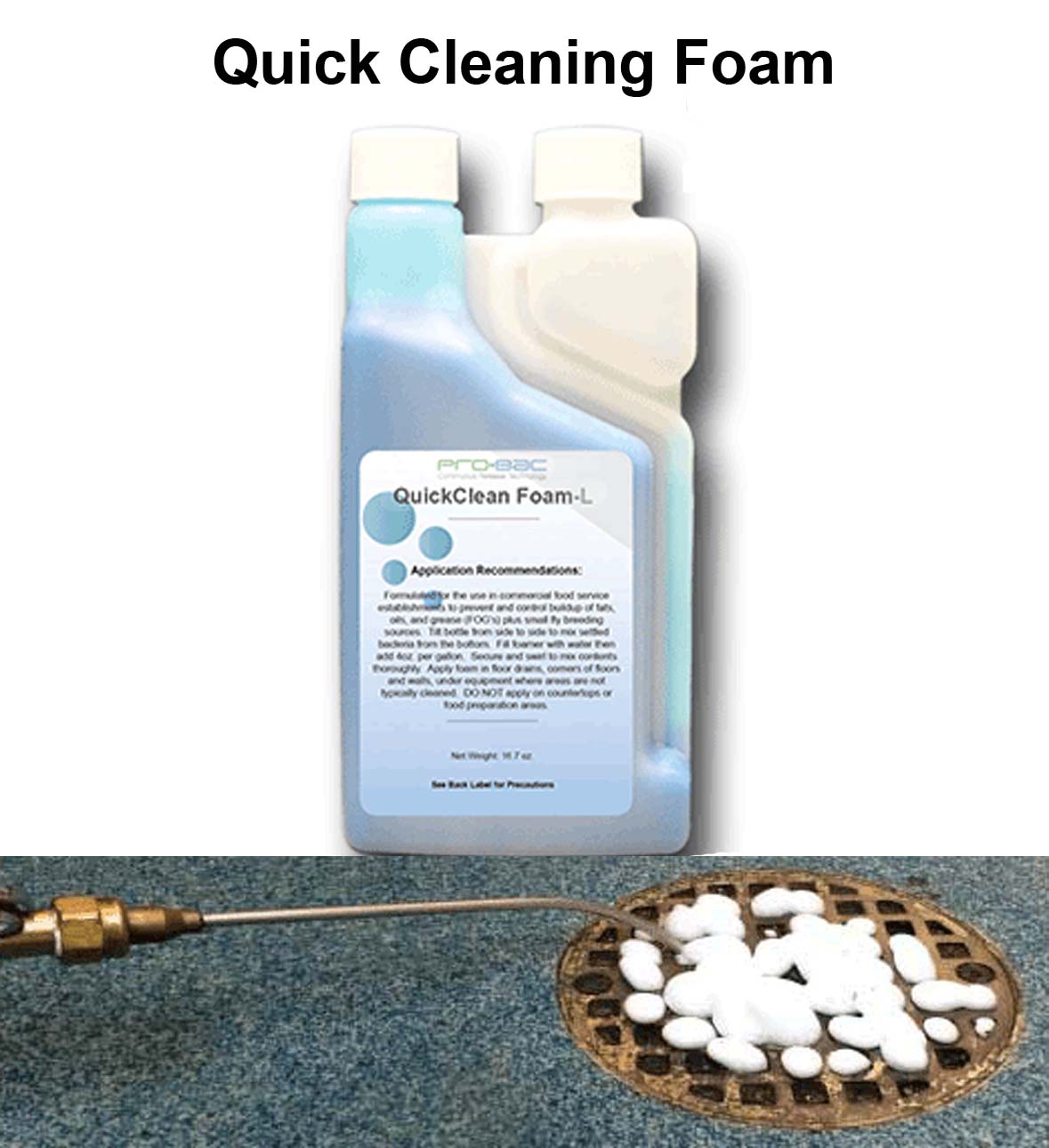 Quickclean Foam L 1 Bottle