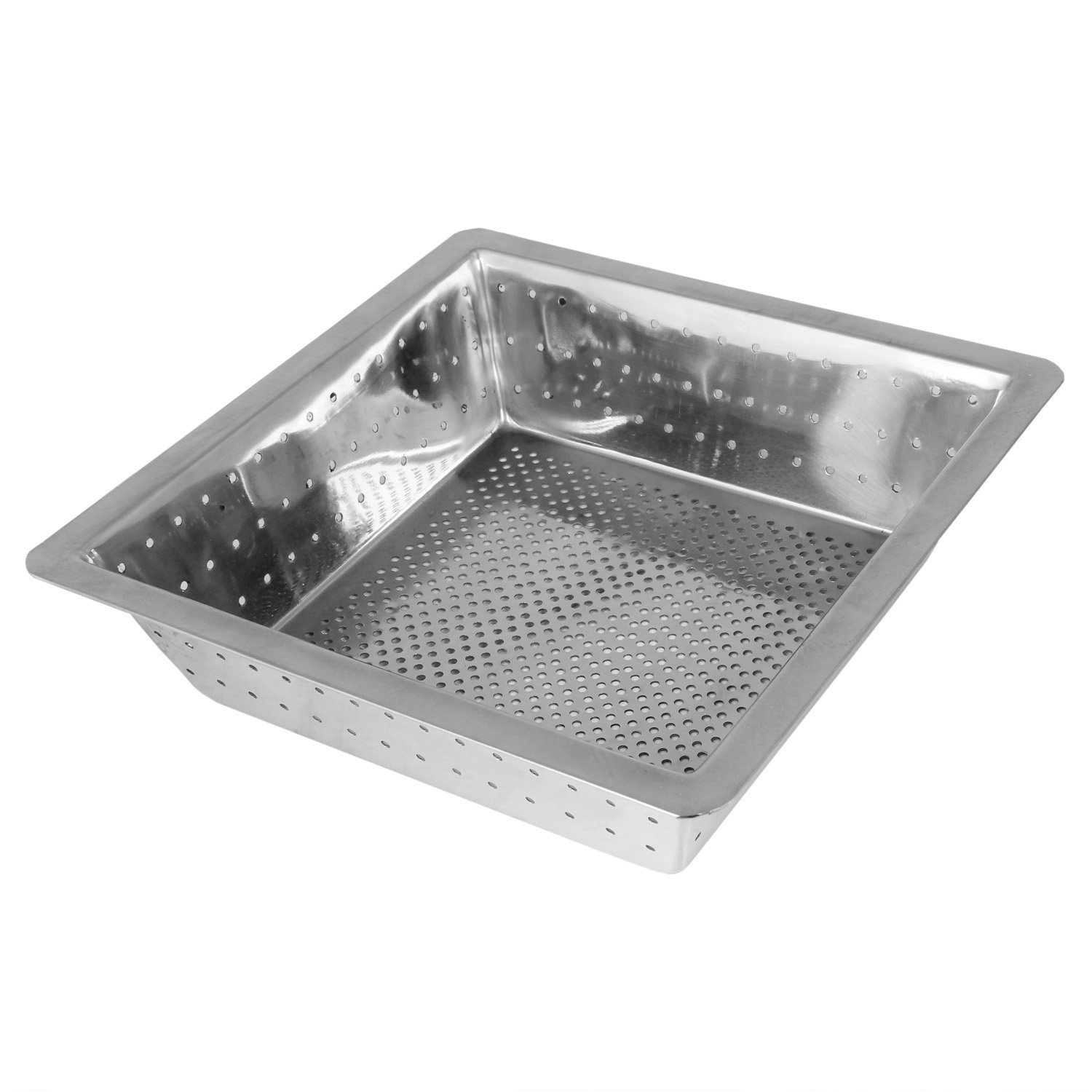 Stainless Steel Floor Sink Basket 10 X 10 X 3 Inch