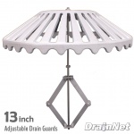 Adjustable Drain Guard - 13&quot;, marathon BS-1045