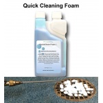 quick clean foam - drain cleaning and fruit fly prevention