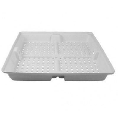 18x18 pre-rinse basket for compartment sink
