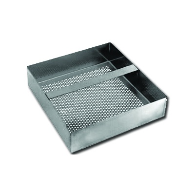 7 3/4&quot; Stainless Steel Drain Strainer with 2&quot; lip