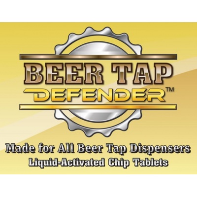 Beer Tap DEFENDER blue pucks to clean drain lines