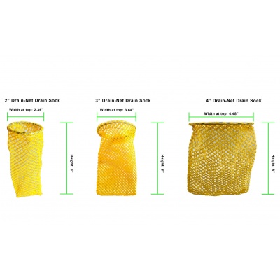 Drain Socks Specs for commercial drains