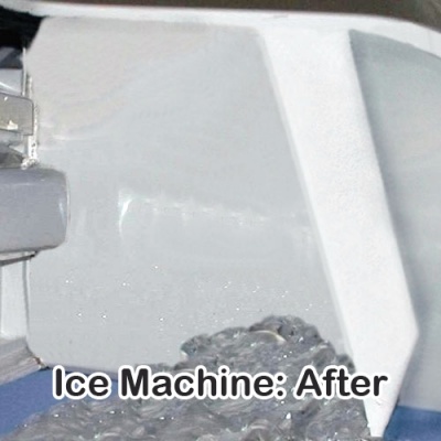 Ice Machine After Ice Wand - Clean