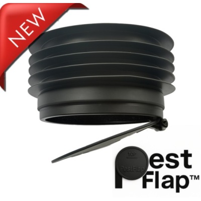 Pest Flap - Let's water drain but keeps pests out