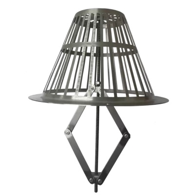 Poseidon Stainless Steel Adjustable Drain Guard, 10 inch