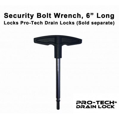 Pro-Tech™ Security Bolt Wrench 6&quot; Long