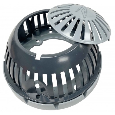 PRO Dome 10&quot; cast aluminum dome strainer with easy clean out