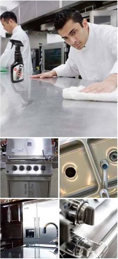 wow image commercial kitchen cleaning paste for metal surfaces